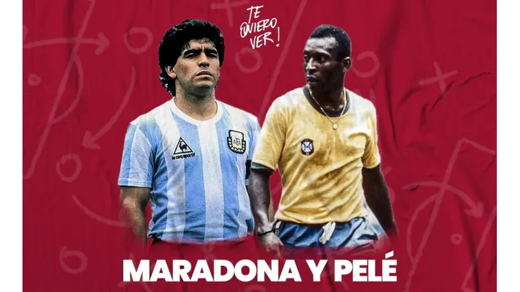 Diego Armando Maradona y Pelé son dos figuras del fútbol mundial que durante octubre están de cumpleaños. Y su carrera, como los lazos con Chile, se reflejan en Te quiero ver, el nuevo podcast de RedGol.