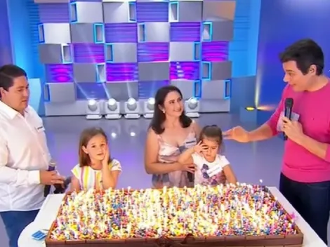 Hermanas del viral arrasan soplando torta con 500 velas en show brasileño