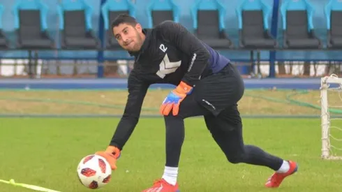 Ruben Escobar entrena penando en Universidad Católica