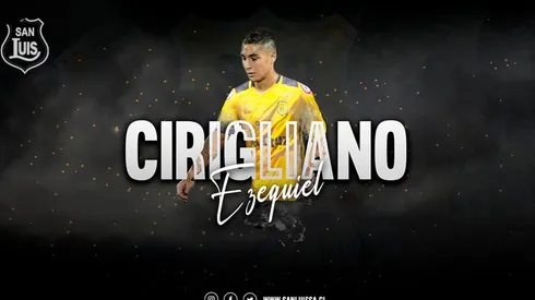 Cirigliano tuvo su estreno en el profesionalismo a los 18 años de la mano de River Plate de Argentina.