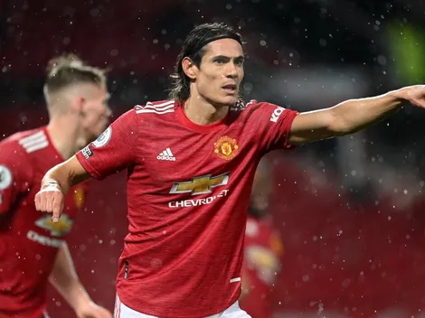 Solskjaer encantado con Cavani: "Juega de una manera muy inteligente"