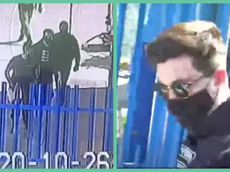 El momento en que Nano Calderón sale de la cárcel Santiago 1