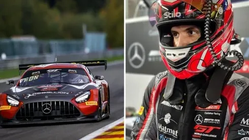 El chileno sumó un total de 7 horas y 25 de minutos de conducción.