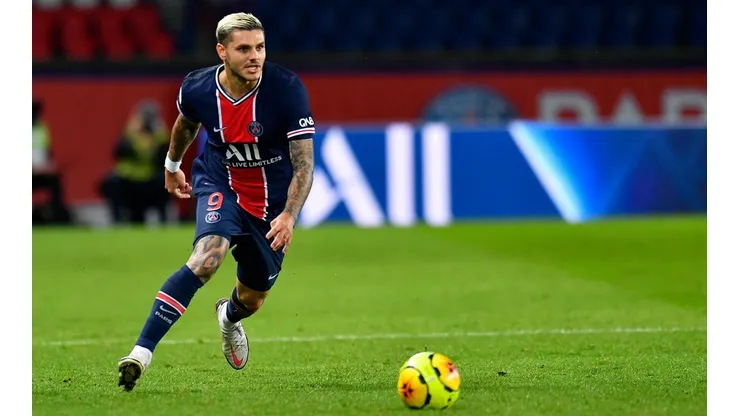 Mauro Icardi en el PSG