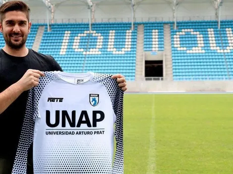 Iquique presenta a su nuevo arquero, Sebastián Cuerdo