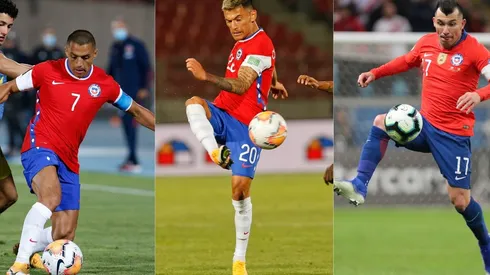 Alexis Sánchez, Charles Aránguiz y Gary Medel son pilares insustituibles en la selección chilena con miras a Qatar 2022