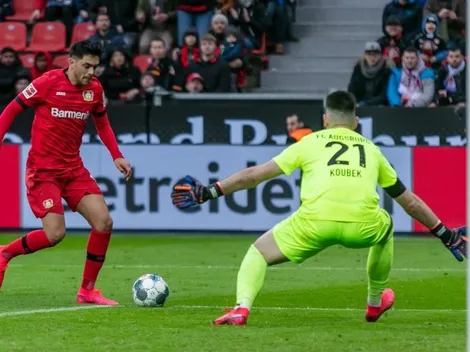 El Bayer sin Aránguiz se planta frente al Augsburgo