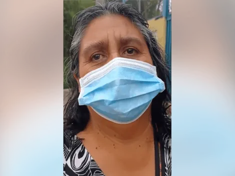 Mujer se emociona cuando le preguntan sobre lo que espera del Plebiscito