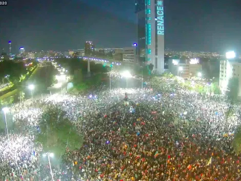 EN VIVO | Masivos festejos en Plaza Italia