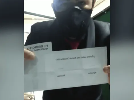 Junior Playboy incumple la ley y se graba mientras vota en el Plebiscito