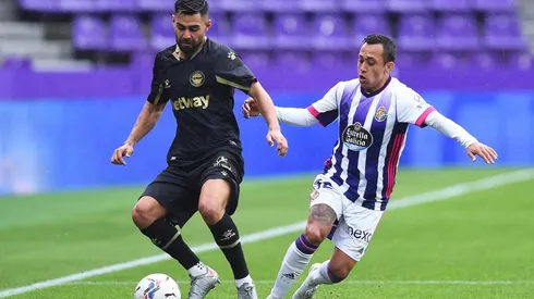 Orellana fue titular y jugó todo el partido