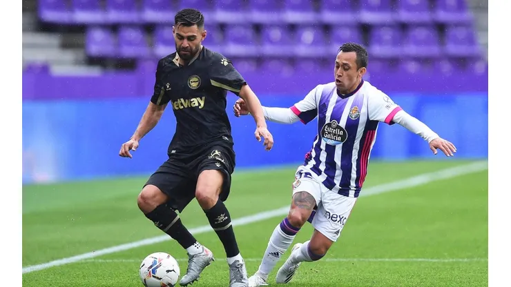 Orellana fue titular y jugó todo el partido