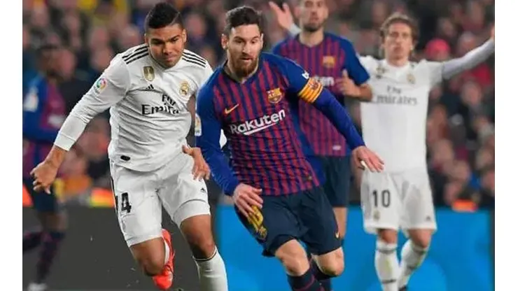 Lionel Messi ante Casemiro
