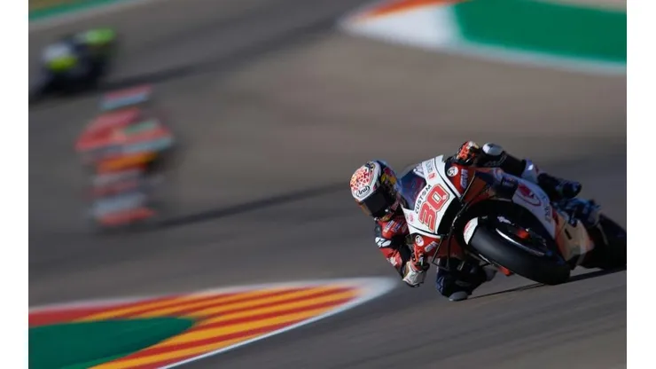 Nakagami de Honda se quedó con la Pole en el GP de Teruel