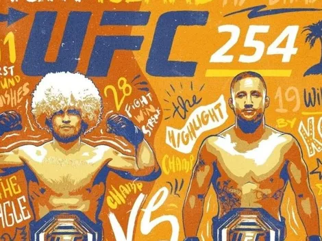 El favorito del estelar del UFC 254: Nurmagomedov vs Gaethje