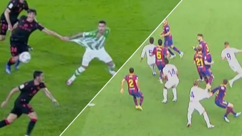 El Betis cuestiona el criterio del VAR para sancionar un penal.