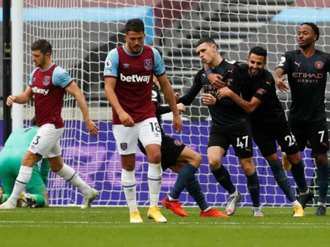 West Ham deja escapar el triunfo y empata con el Manchester City