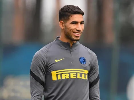 Hakimi se recupera del Covid-19 dos días después de dar positivo