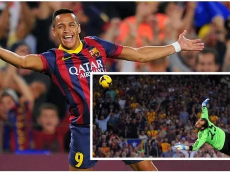 El histórico golazo de Alexis para el Barça ante Real Madrid