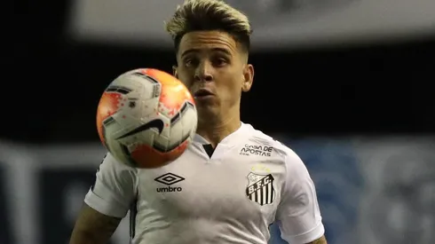 Yeferson Soteldo en el Santos