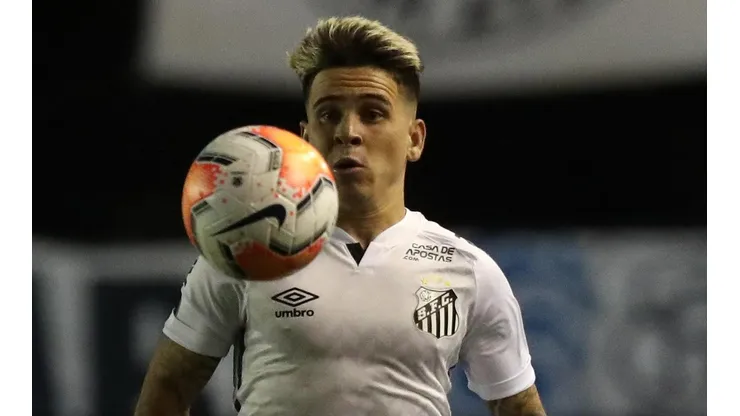 Yeferson Soteldo en el Santos
