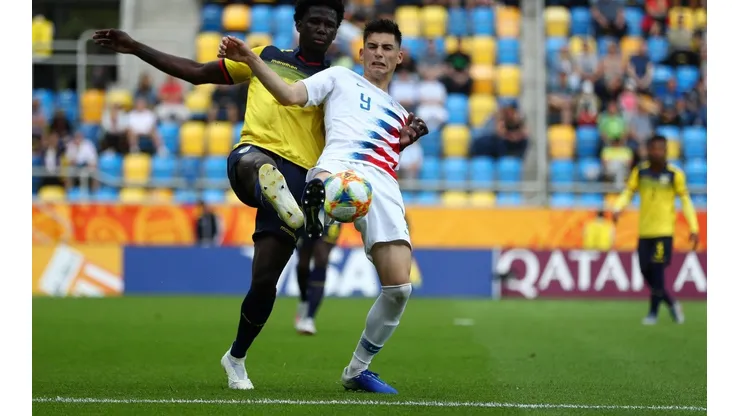 Sebastián Soto jugó por Estados Unidos en el último Mundial Sub 20 y la selección chilena espera contar con él en las Eliminatorias Qatar 2022