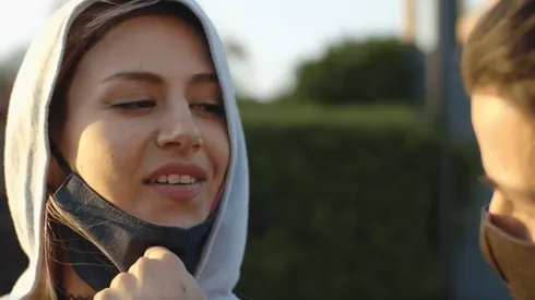 Flavia y Maicol van a votar al Plebiscito | Foto: @estonoparano