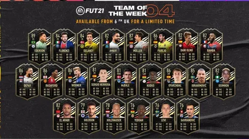 Equipo de la semana 4 de FIFA 21