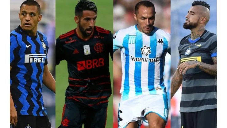 Vidal y Sanchéz por Champions, Isla por el Flamengo y Diaz por Racing son algunos de los encuentros del día.