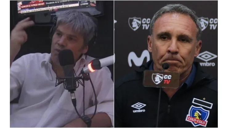 Juan Cristóbal Guarello fustigó duro a Marcelo Espina, gerente deportivo de Colo Colo.