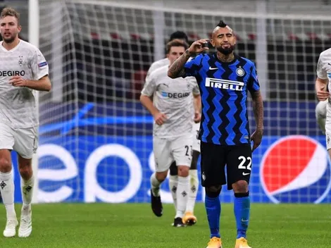 Inter rescata un agónico empate: Vidal fue héroe y villano