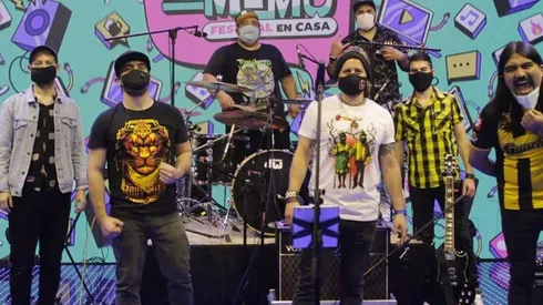 Guachupé en medio de uno de sus últimos espectáculos durante la pandemia.