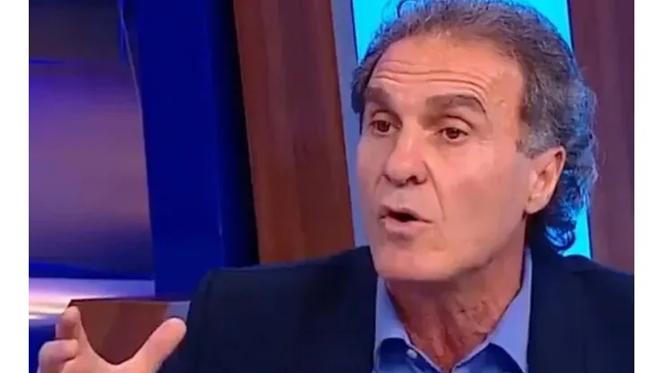 Óscar Ruggeri en el panel de ESPN