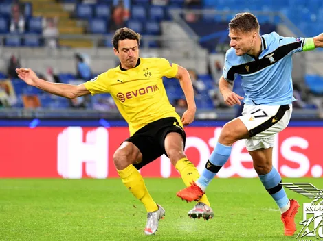 Lazio vence al Borussia Dortmund en el inicio de Champions