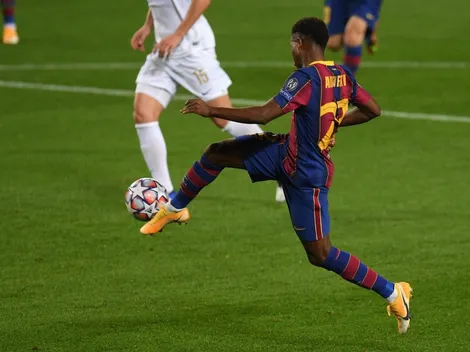 Video: Ansu Fati sigue en llamas y marca golazo en Champions