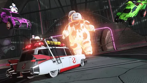 Rocket League celebra Halloween con los Cazafantasmas