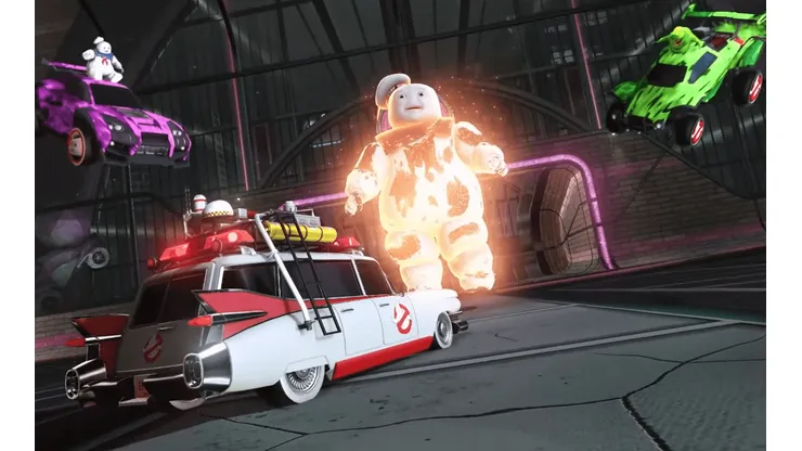 Rocket League celebra Halloween con los Cazafantasmas