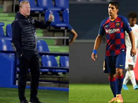 Koeman explica por qué cortó a Suárez por teléfono en Barcelona