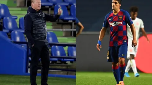 Koeman contó por qué cortó a Suárez por teléfono