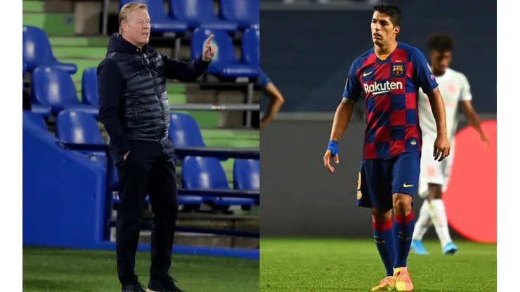 Koeman contó por qué cortó a Suárez por teléfono