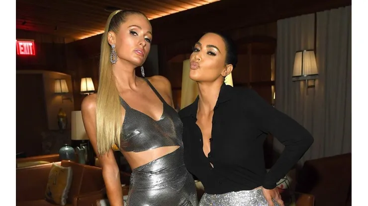 Kim y Paris recrean fotos de los inicios de su amistad | Foto: Getty Images
