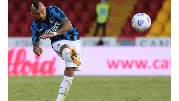 El King Vidal jugará su primer clásico con Inter