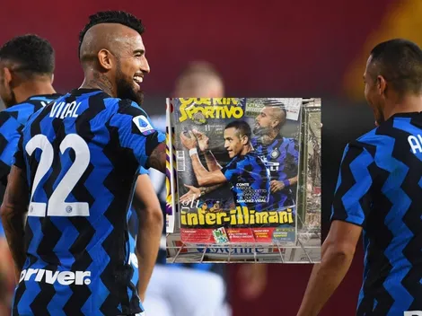 Inti Illimani felices con la portada de Alexis y Vidal en Italia