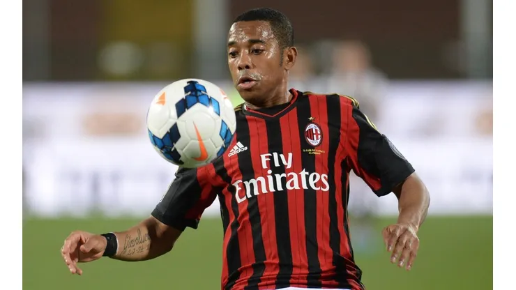 Robinho en el AC Milán