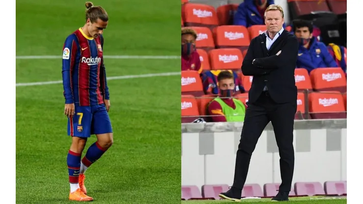 Koeman paró en seco a Griezmann por su crítica