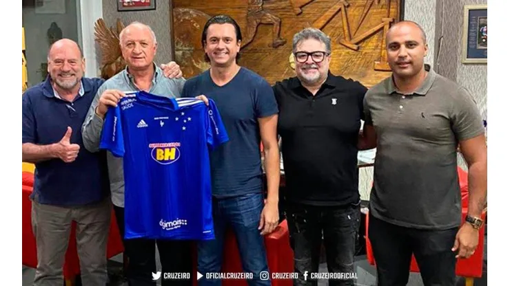 Felipao presentado en Cruzeiro.