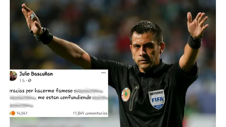 El chileno, cuyo nombre es igual al del árbitro, debió cerrar su cuenta ante los incesantes ataques.