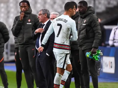 Santos sobre CR7: "Pasó algo y no fue por no cumplir las reglas"