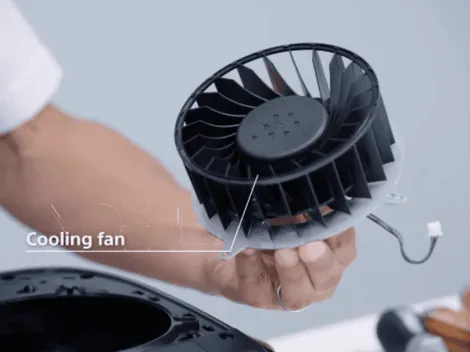 El gran tamaño de la PS5 se debe al sistema de ventilación