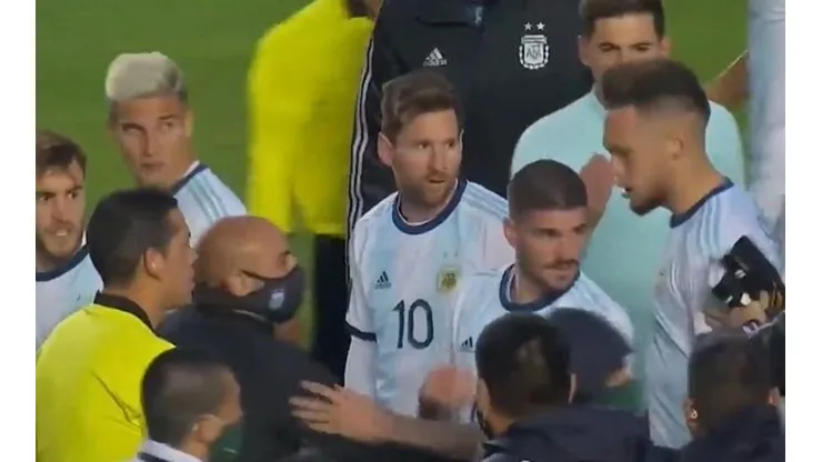 El boliviano estalló contra Messi y compañía tras la victoria de Argentina en La Paz.